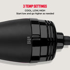 REVLON One-Step Volumizer Hair Dryer and Styler – Easy Salon-Style Blowouts – Less Frizz, More Shine, and Reduced Heat Damage, for All Hair Types and Lengths (Black)