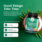 High Strength Lactoferrin & Monolaurin Supplement - Microbiome Digestive Health Immune Support Supplement - 250mg Lactoferrin and Monolaurin 1000mg Capsules - Vegetarian 180 Count (Pack of 1)