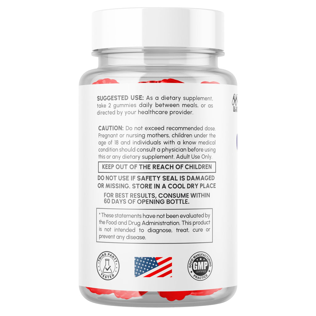 Jelly Tide Gummies, Official Jellytide Weight Management Gummys with Natural Ingredients, Jellytide Advanced Health & Wellness Gummys with Maximum Strength Active Lifestyle Multivitamins (60 Gummies)