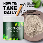 Leaftide Powder, Official LeaftidePowder Mix with All Natural Ingredients, Advanced Formula Support for Active Lifestyle with Maximum Strength Vitamins for Overall Health and Wellness (30 Servings)