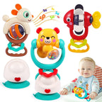 Baby Toys 6-12 Months, Removable Baby Rattle, 6 Month Old High Chair Toys