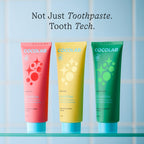Cocoshine Teeth Whitening Toothpaste by Cocolab, Nano-Hydroxyapatite, Non-Fluoride with Xylitol & Coconut Oil, Gently Formulated for Sensitive Teeth, Adults & Kids, Pina Colada, 4 Oz, 2-Pack