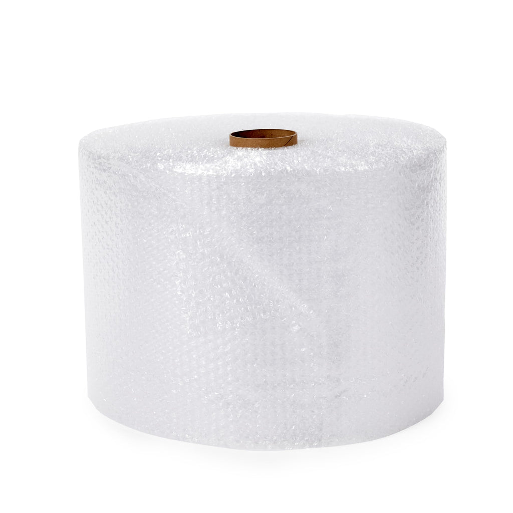 Amazon Basics Bubble Wrap for Moving, Packing, Shipping and Storage, Perforated Protective Cushioning for Fragile Items, 12-inch x 175-ft Long Roll, Small 3/16", Clear