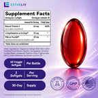 ESTHELIV® Premium Cellular Skin Radiance - 60 Veggie Softgels