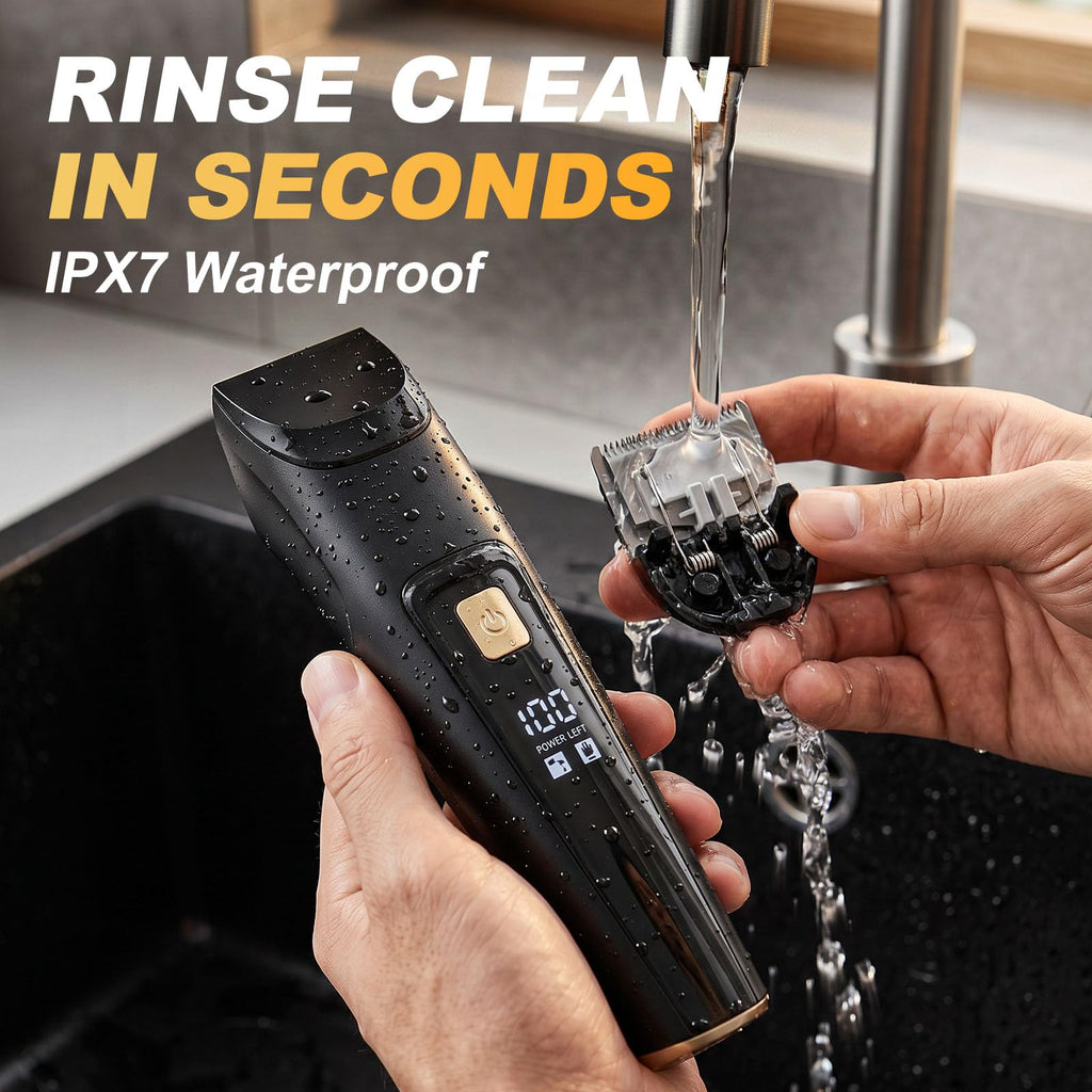 Beard Trimmer for Men, Fast Charging 4-in-1 Kit, 18 Lengths, Accessories