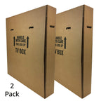 Uboxes Moving Boxes for TV, LCD/LED, (2 Pack)