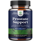 Herbal Prostate Supplement for Men - Potent Pygeum and Saw Palmetto Extract with Beta Sitosterol & Green Tea for Urinary Tract Support - Male Health Blend for Frequent Urination - 90 Capsules