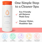 pH Minus by EcoOne | Natural Water Alkalinity Decreaser for Hot Tub & Pool Application | Chlorine-Free, Phosphate-Free Pool Alkaline-level Decreaser | Decreases Alkalaic Levels & Neutralizes pH, 2 Lbs
