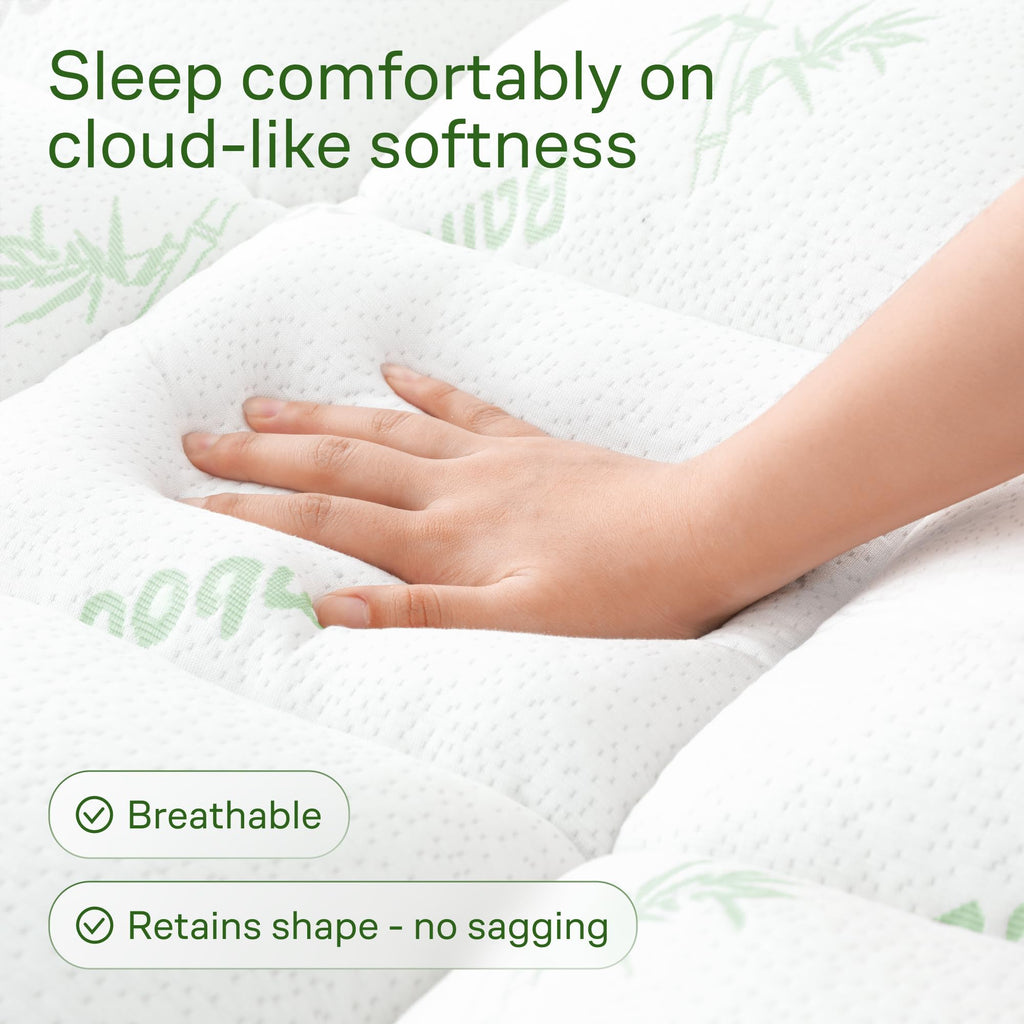 Niagara Sleep Solution King Ultra Soft Mattress Topper — Back Pain Relief