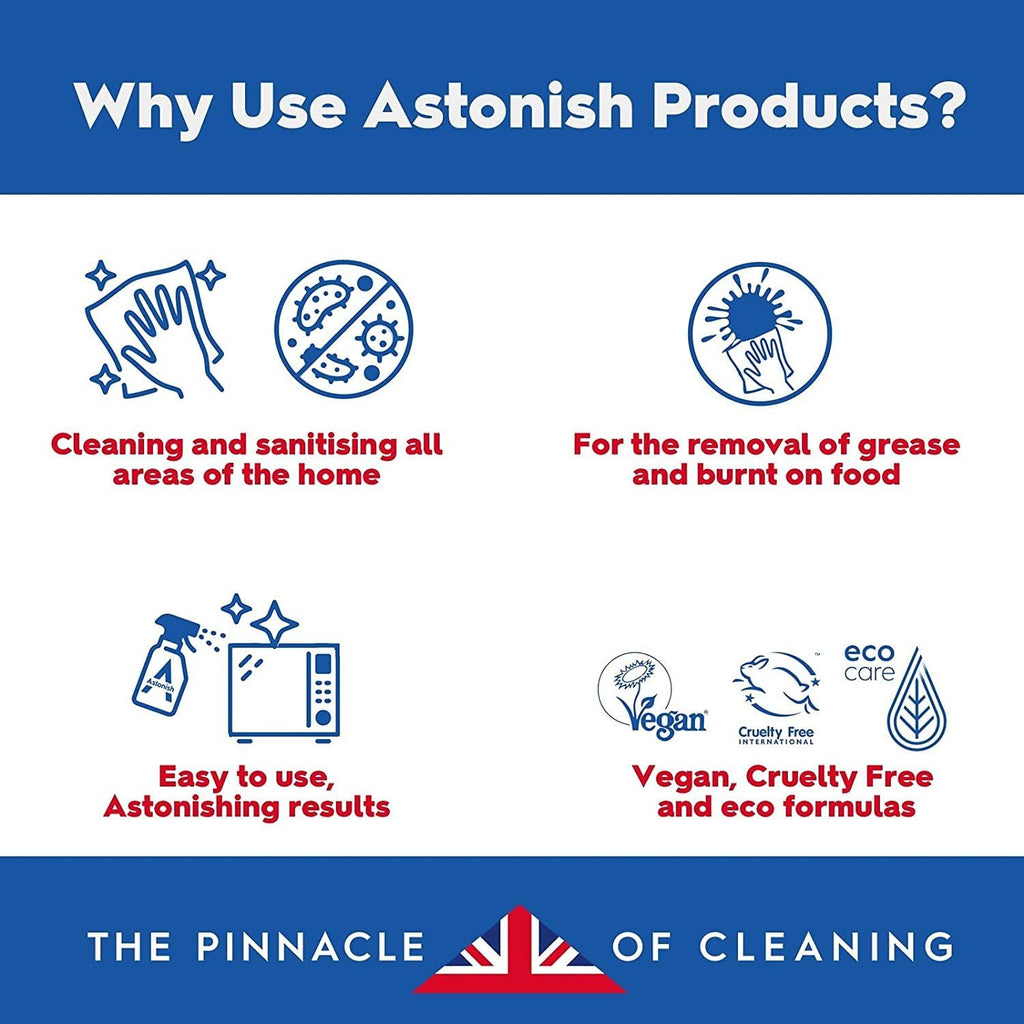 Astonish Foaming Eucalyptus Fresh Fizz & Fresh Bathroom Toilet Bowl Cleaner - Deep Cleaning Limescale, Calcium & Rust Stain Remover - Removes Hard to Reach Stains, 24 Tablets (3 Packs of 8)