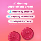 Olly, Gummy Undeniable Beauty Grapefruit Glam, 60 Count