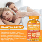 Magnesium Glycinate Gummies 600mg, Chewable Sugar Free Potassium Magnesium Gummies with Magnesium Glycinate, Vitamin D, B6 and CoQ10 for Sleep, Relaxation, Brain & Muscle, 120 Count