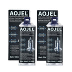 AOJEL 2-Pack Metal Epoxy, 2-Part Structural Repair Adhesive for Metal & Aluminum Repair, Load-Bearing, Waterproof, Heat Resistant to 392°F, Drillable After Cure, Total 3.38 oz