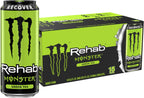 Monster Energy Rehab Green Tea + Energy, Energy Drink 15.5 Ounce