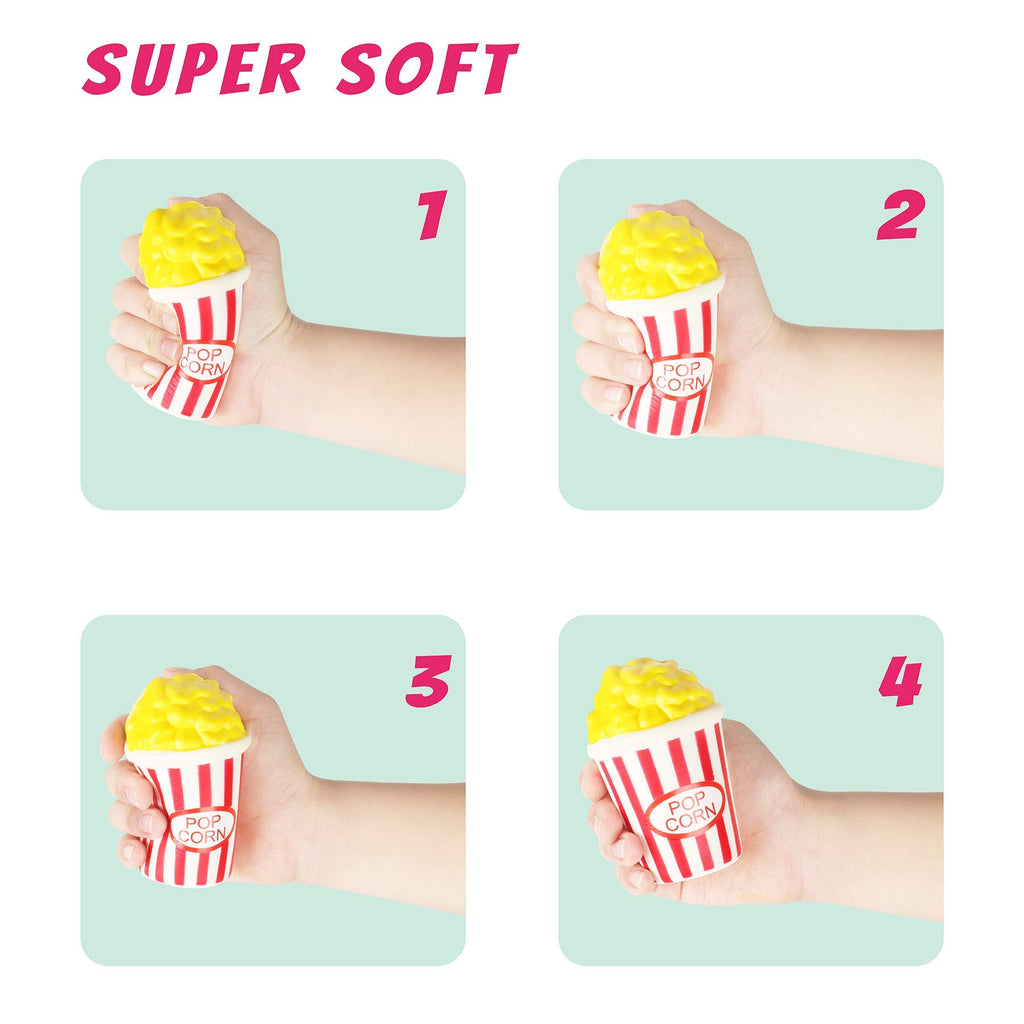 YOYI Slow Rising Squishy Toys, Jumbo Food Squishies Set