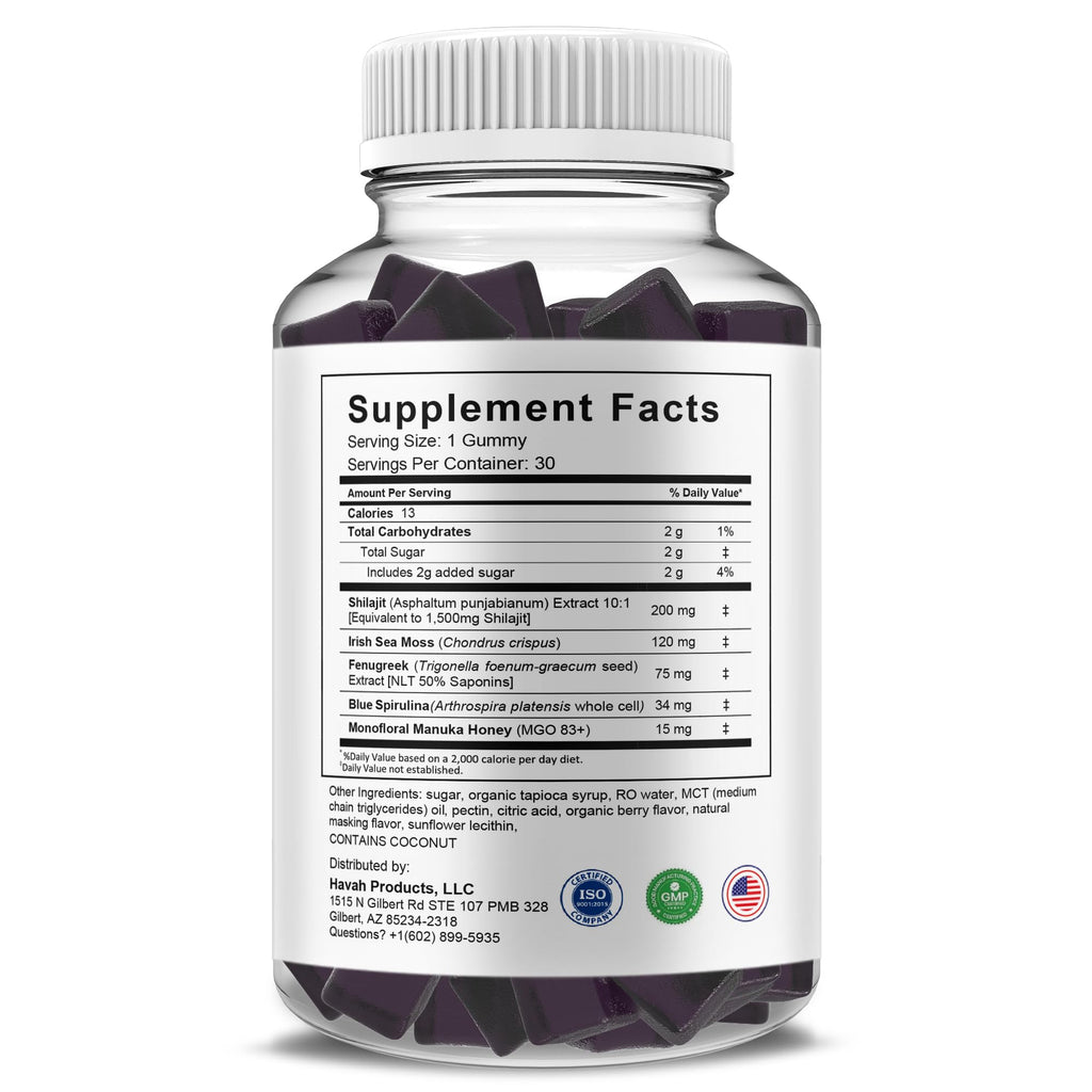 BLUE VIBE Insta Surge XL Gummies, InstaSurgeXL Advanced Overall Health Formula Supplement, InstaSurge XL Maximum Support (1 Pack - 30 Gummies)