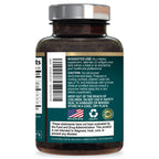 Omega 3 Fish Oil Supplements - 2400mg Fish Oil Per Serving - Triple Strength Omega-3 with Fatty Acids EPA & DHA - Natural Heart, Brain & Immune Support - Wild Caught, Bottled in USA - 120 Softgels