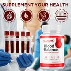 GlucoRX Blood Balance Capsules, Official GlucoRX Blood Support Pills with All Natural Ingredients, Advanced Health and Wellness Support Formula with Maximum Strength Multivitamins (60 Capsules)