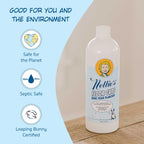 Nellie's Floor Care – Plant-Based Floor Cleaner for Hardwood, Tile, Ceramic, and More – Effectively Lifts Dirt and Odors – Fresh Lemongrass Scent (25 fl oz) - Made in Canada