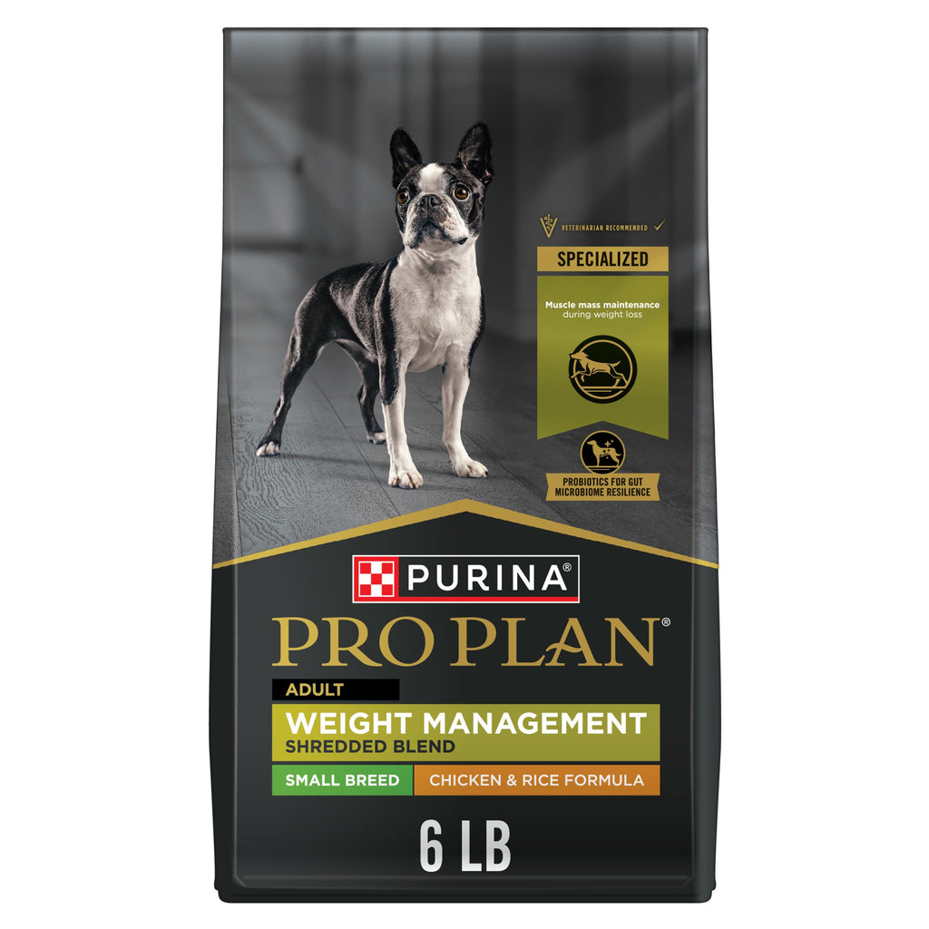 Purina Pro Plan Small Breed Weight Management Dry Dog Food, 6 lb Bag