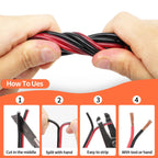 10 Gauge Wire, 10AWG Automotive Electrical Wire 100FT 2 Conductor Red Black 12V/24V DC Cable LED Strips Extension Cord for Light RC Car Speaker Wire