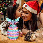 Mydhall 3D Printed Flying Dragon Egg with Articulated Dragon Inside – Toys&Gifts for Kids,Home Decor,Creative Ornaments,Birthday,Easter (Rainbow,Medium)