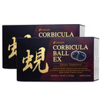 Umeken Corbicula Ball EX, for Liver Support, Rich in Essential Amino Acids, Vitamins & Minerals, Milk Thistle Supplement, Propolis and Broccoli Extract, Daily Dose, Box of 60 Packets, Pack of 2