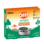 OFF! Backyard Outdoor Mosquito Repellent Coil Starter Pack, Perfect for Outdoor Patios, Country Fresh Scent, 3 Piece