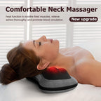 VIKTOR JURGEN Shiatsu Back Massager with Heat, Mothers Day Gifts for Mom, Dad, Women, Men, Deep Tissue Massage for Neck, Shoulder, Upper & Lower Back Pain Relief, Electric Kneading 3D Massage Pillow