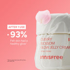 innisfree Cherry Blossom Glow Jelly Cream with Niacinamide, Korean Hydrating Moisturizer for Smooth, Radiant Skin