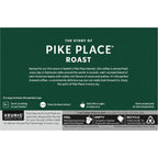 Starbucks K-Cup Coffee Pods, Medium Roast Hot or Iced Coffee, Pike Place Roast, 60 Keurig Pods