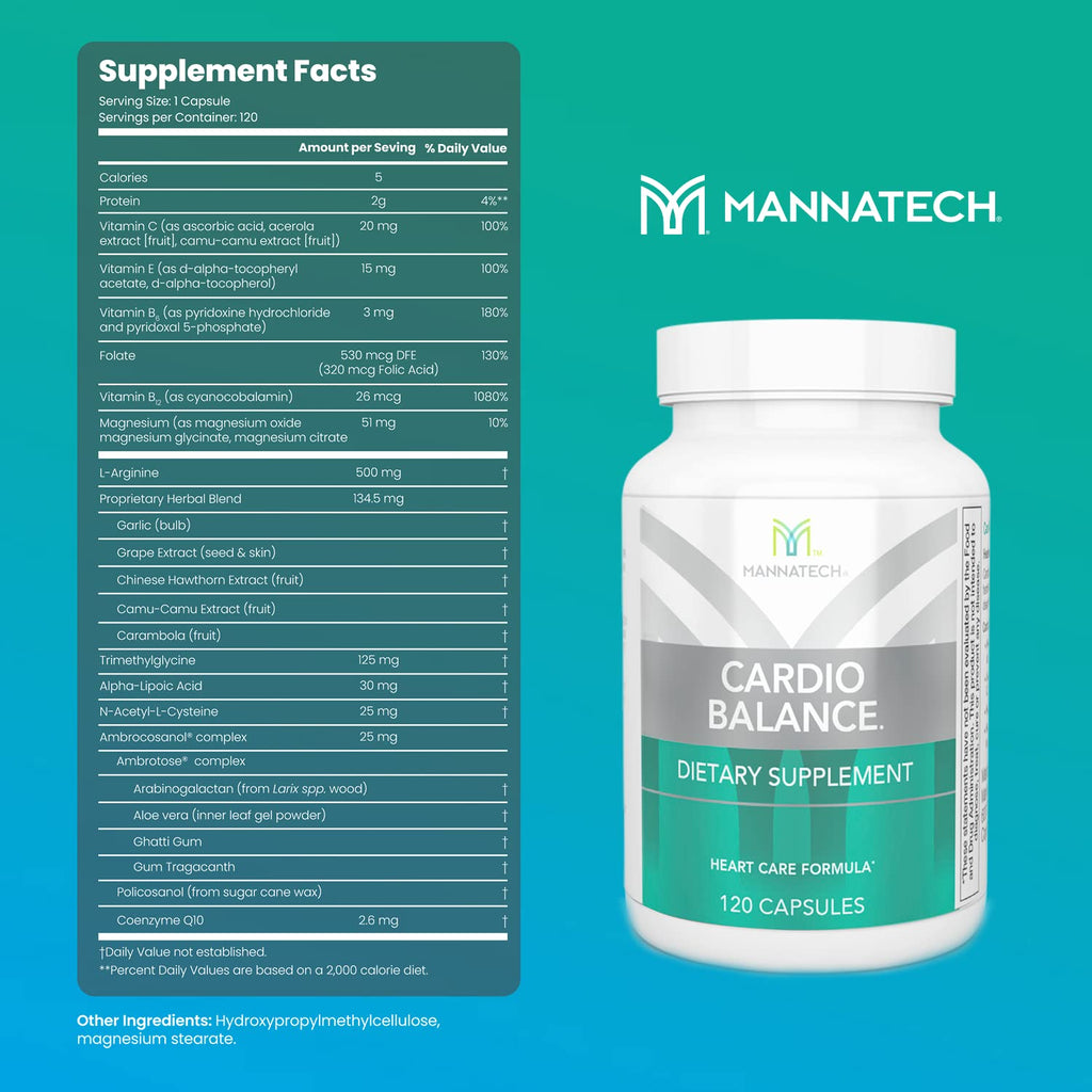 Mannatech - CardioBALANCE® - 90 Capsules