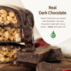 NuGo Dark Variety - Pretzel with Sea Salt 12 Bars & Peanut Butter Cup 12 Bars, 12g Protein Bar, Vegan, Gluten Free, Non-GMO, Kosher Pareve, 24 Count Variety