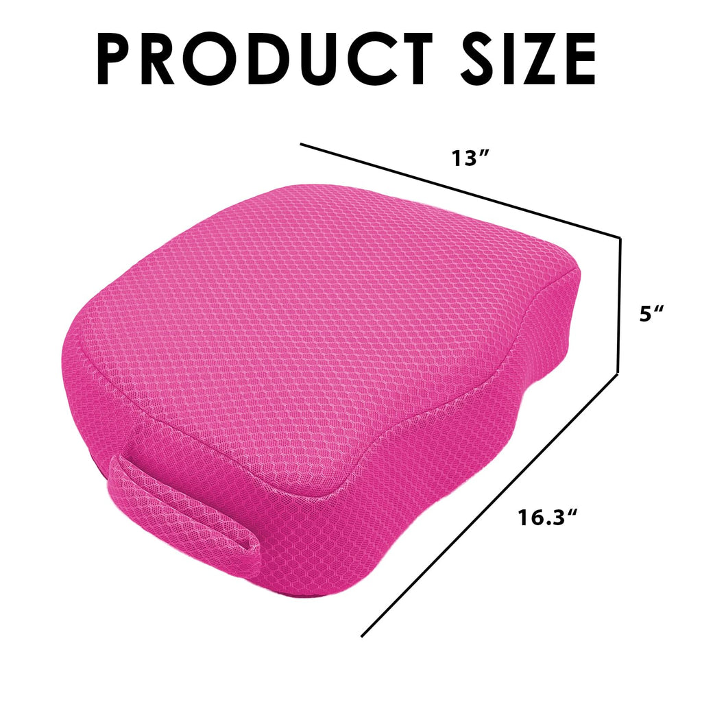 AEROiVi Hot Tub Booster Seat for Adults, 5 Inch Thick Supportive Cushion with Non-Slip Bottom, Weighted for Quick Sink without Float, Spa Booster Seat for Hot Tub (Including Inflatable), Pool, Bathtub