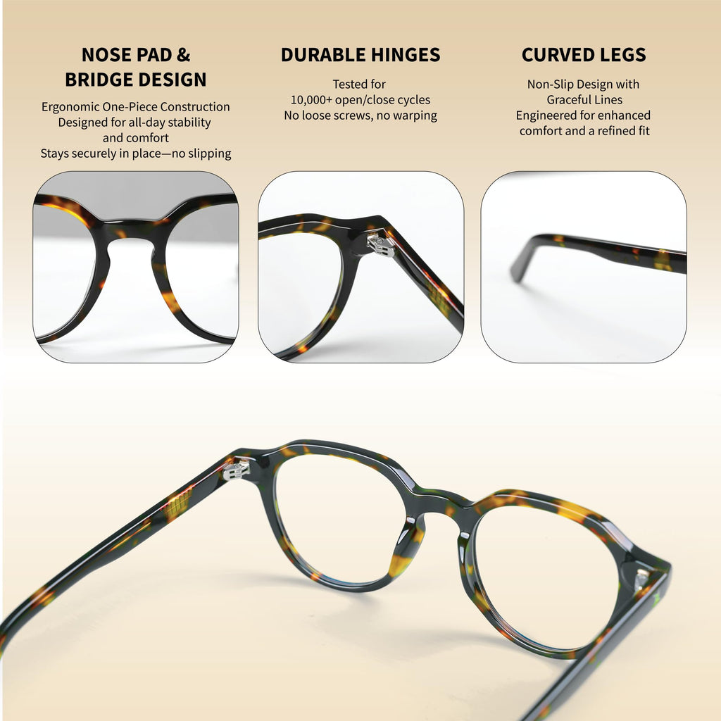 Xenvue Blue Light Blocking Glasses for Men and Women – Premium + Stylish Computer and Screen Eyewear, Reduce Eye Strain.