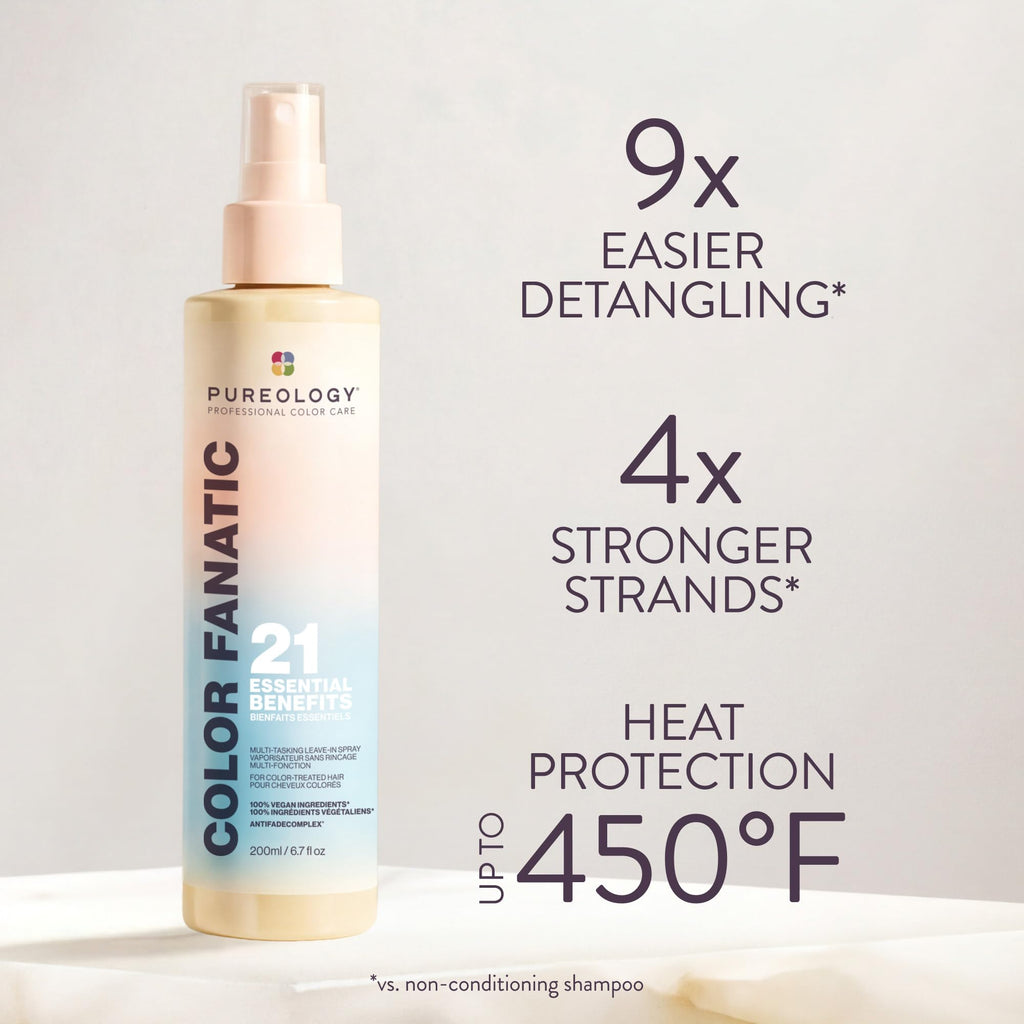 Pureology Color Fanatic Leave-In Conditioner & Detangling Spray, 6.7 fl oz