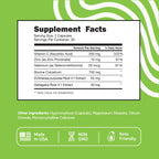 Vital Vitamins Colostrum Supplement - Vitamin C, Zinc, & Selenium - from First Milking - Standardized to Contain 10% IgG Immunoglobulins - Grass-Fed American Cows - 60 Capsules