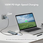 Acer USB C Hub, 7 in 1 Multi-Port Adapter for Laptop/Mac Type C Devices