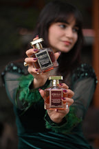 KORBAJ PARFUMS Toxic Desire - Arabian Perfume for Women and Men, EDP Mens Cologne with Cognac Oil, Oak Absolute, Cinnamon Essence, Tonka Bean - Sandalwood, Praline - Vanilla Perfume 100ml
