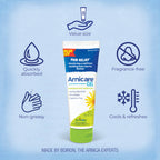 Boiron Arnicare Gel for Relief of Joint Pain, Muscle Pain, Muscle Soreness, and Swelling from Bruises or Injury - Non-greasy and Fragrance-Free - 4.2 oz