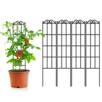 ARIFARO 4Pack 37.5'' Metal Garden Trellis for Climbing Plants Outdoor