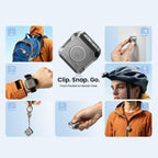 sofirn SE1 Mini Keychain Flashlight, 300LM Rechargeable EDC Light UV RGB