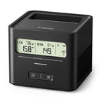 X-Sense Radon Detector for Basement, Zero Lab Fees, XR0A-SR, Black