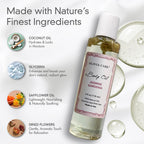 Olivia Care Jasmine Gardenia Body Oil Vegan & Natural Oil For Women | Hydrating & Moisturizing After Bath Oil - with VITAMIN E, K & Omega Fatty Acids Reduce Dry Skin - 4 OZ