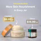 100% Grass-Fed Suet Beef Tallow and Manuka Honey Balm Natural Moisturizer Cream for Face & Body Eczema Relief Cream Moisturizer for Dry Skin Pure Tallow Face Moisturizer for Sensitive Skin