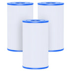 AQUALTRA Pool Filter B Compatible with 29005E Easy Set Swimming Pool Filter Cartridge, 10" x 5 3/4" Above Ground Pool Filters 3 Pack