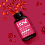 HUM Arctic Repair Clear Skin Supplement with Omega 3, Vitamin E, A, and Lingonberry Seed Oil, Skin Repair with Omega 3 6 9 to Help Support Appearance of Wrinkles & Hydrate, 90 Vegan Softgels