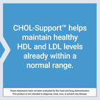 Life Extension CHOL-Support™, Helps Maintain Already Healthy Cholesterol, Heart Health, Artichoke Leaf Extract, Vitamin B5 pantethine, Gluten-Free, Non-GMO, Vegetarian, 60 Capsules