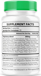 Kick Start Glyco Optimizer Capsules, Kick Start Glycol Supplement Support Pills Premium - All Natural Advanced Formula, Kick Start Vitamin, 60 Capsules for 1 Month