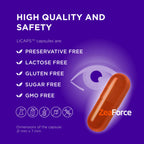 ZeaForce - Excellent Vision with 1 Capsule/Day. Concentrated Composition. Multidirectional Action. Liquid Formula for Complete Absorption and Faster Effect. Laboratory Tested. (3 Month Supply)